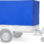 STEMA 100 cm Hochplane + Hochspriegel für Holzanhänger Woodoxx