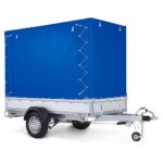 STEMA 2te WAHL 150 cm Hochplane PREMIUM Blau (Kasteninnenmaß 301 × 183 cm)