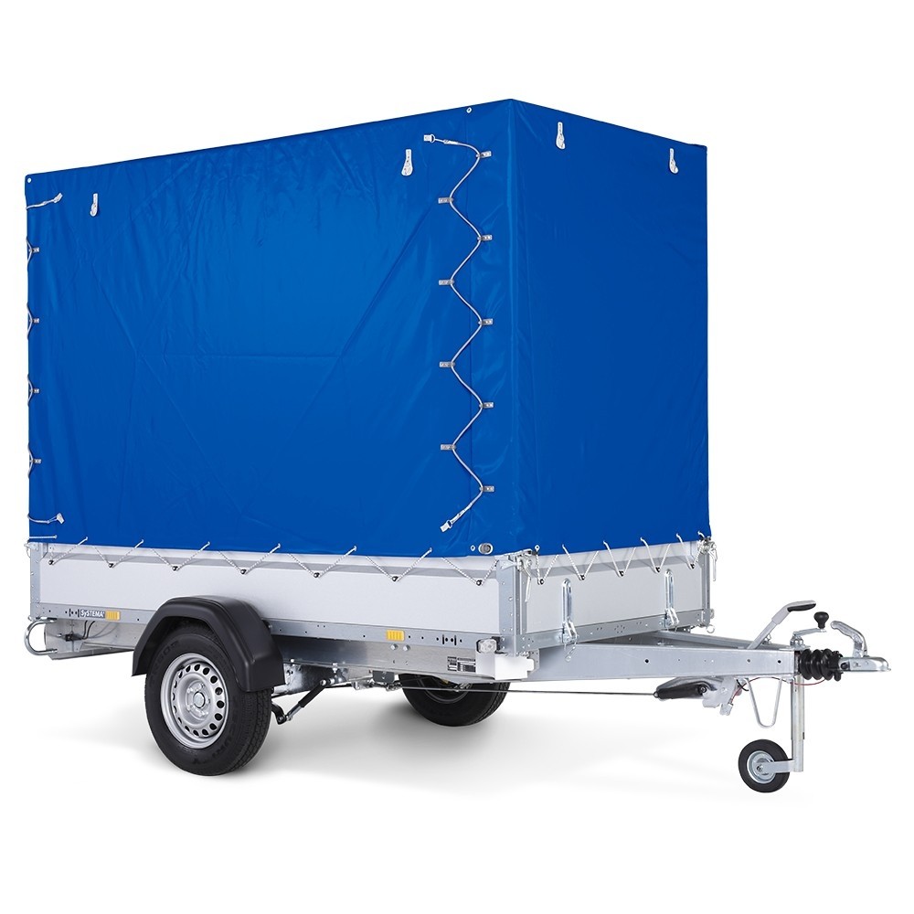 STEMA 2te WAHL 150 cm Hochplane PREMIUM Blau (Kasteninnenmaß 301 × 183 cm) STEMA 2te WAHL 150 cm Hochplane PREMIUM Blau (Kasteninnenmaß 301 × 183 cm) – Bild 1