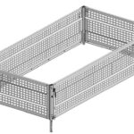 STEMA Gitteraufsatz 66 cm für Rückwärtskipper Rocko Smart (RKE..-23-15..B) mit Pendelrückwand