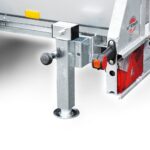 STEMA Teleskopkurbelstützen klappbar für Systema Tieflader mit Plattformlänge 251 cm bis 401 cm und einer -breite 183 bis 203 cm