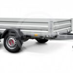 STEMA ALU STL 2000 O2 20-30-15.2 mit Plane grau und Spriegel 150 cm
