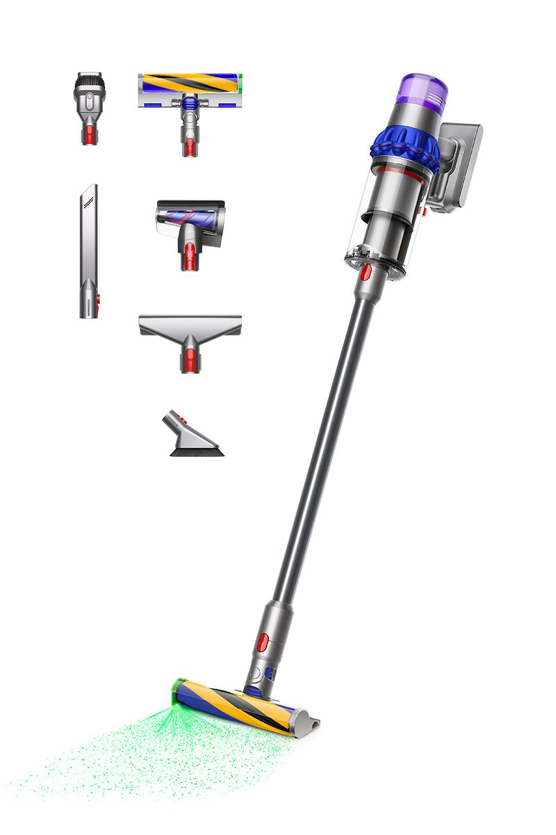 Dyson V15™ Detect Fluffy (Blau/Nickel) Dyson V15™ Detect Fluffy (Blau/Nickel) – Bild 1