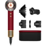 Dyson Supersonic Nural™ Haartrockner Straight+Wavy (Samtrot/Gold)