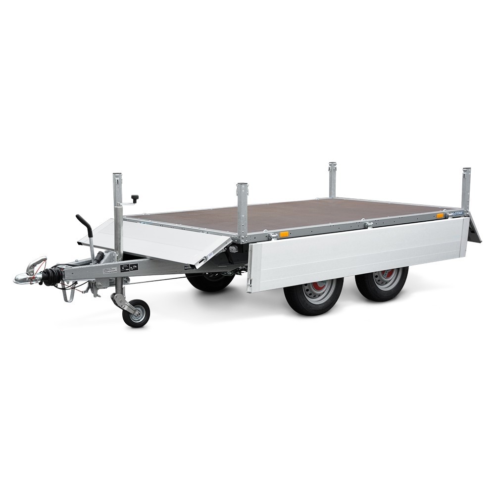 STEMA Bordwandaufsatz 35 cm hoch aus Aluminium für SySTEMA-Hochlader STEMA Bordwandaufsatz 35 cm hoch aus Aluminium für SySTEMA-Hochlader – Bild 1