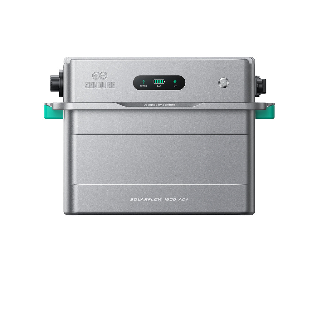 Zendure SolarFlow 1600 AC+ - SolarFlow 1600 AC+ (1.92 kWh) / Ohne Batterie Zendure SolarFlow 1600 AC+ - SolarFlow 1600 AC+ + Smart Meter D0 (1.92 kWh) / 1*AB2000L (1.92 kWh) – Bild 1