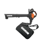 Worx 40V Laubbläser 355 km/h 575 m³/h, 12:1 Mulchverhältnis, werkzeugloser Umbau Blasen/Saugen/Mulchen, bürstenloser Motor, PowerShare