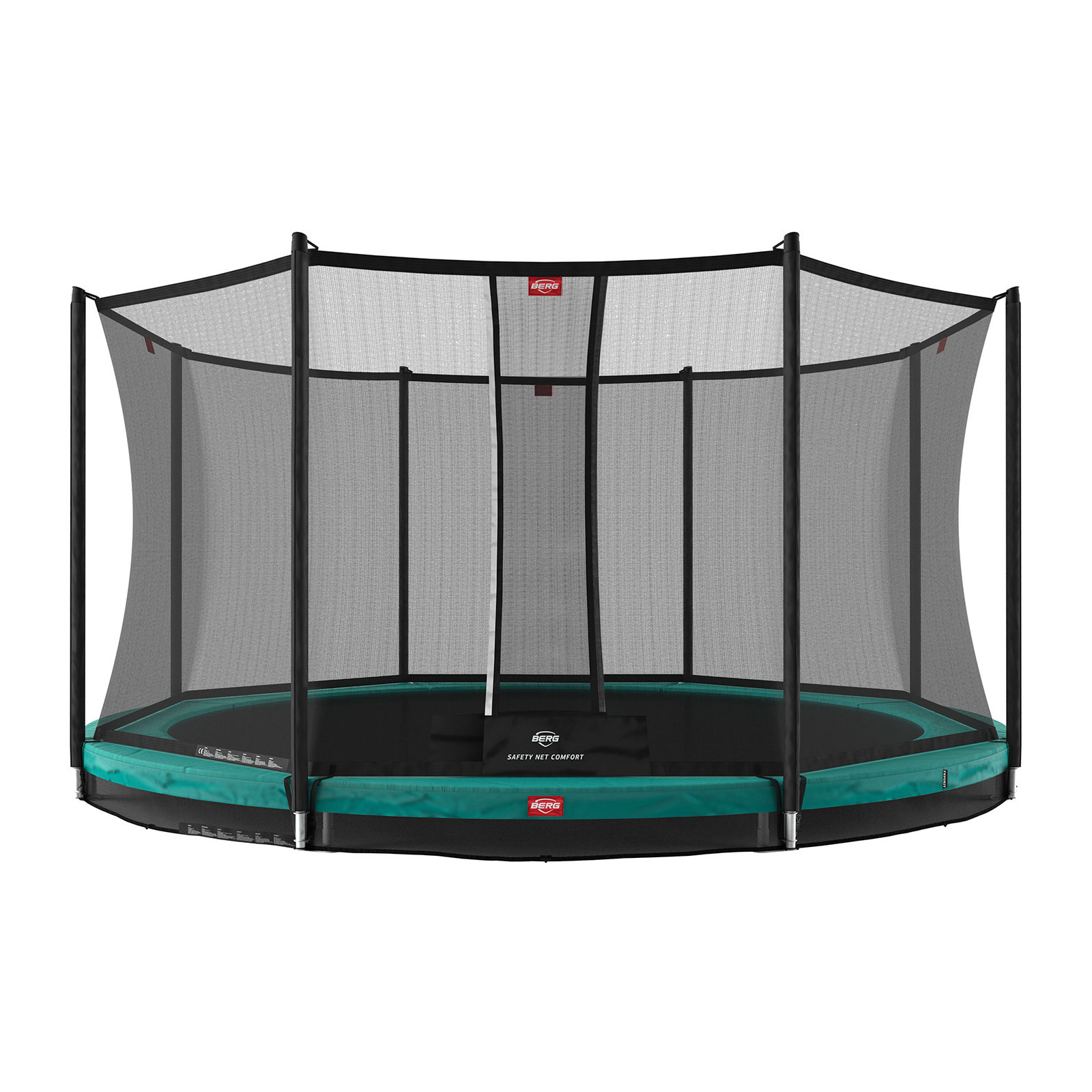 Berg Trampolin InGround Favorit inkl. Sicherheitsnetz Comfort Berg Trampolin InGround Favorit inkl. Sicherheitsnetz Comfort – Bild 1