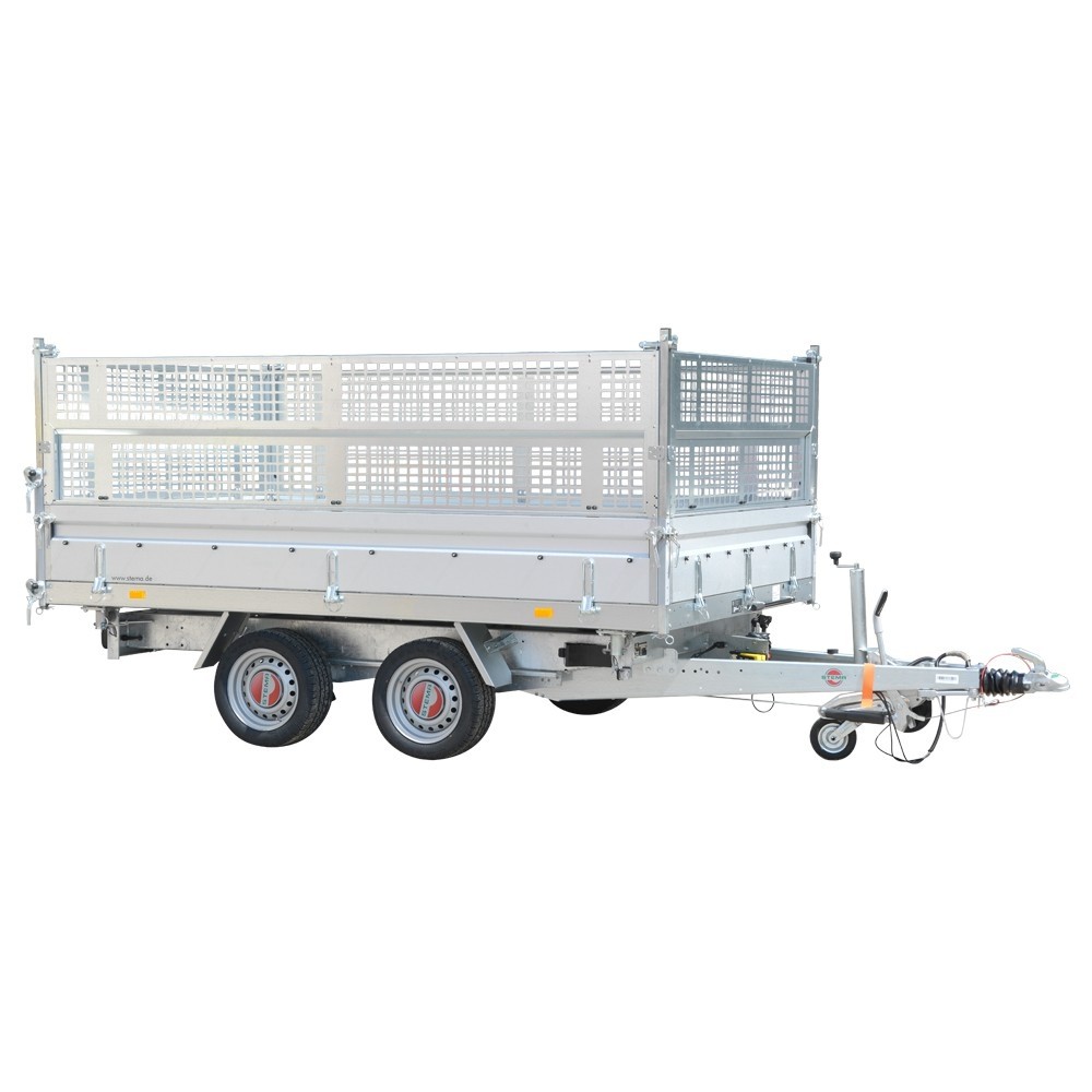 STEMA Gitteraufsatz 66 cm für Kippanhänger REX 25 / MU.T STEMA Gitteraufsatz PREMIUM 70 cm hoch für 3-Seiten-Kipper TRIUS – Bild 1