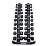 Taurus TPE-Hexagon Hantel-Set 1–10 kg inkl. Hantelständer